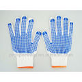 Guantes de punto de PVC